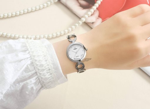 Đồng hồ nữ SRWATCH SL1608.1102TE TIMEPIECE trắng-3