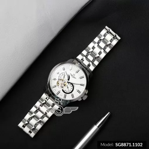 Đồng hồ nam SRWATCH SG8871.1102 trắng - 2