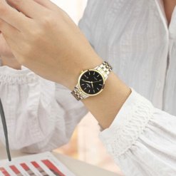 Đồng hồ nữ SRWATCH SL1072.1201TE TIMEPIECE đen nữ tính