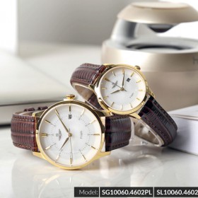 Đồng hồ cặp đôi SRWATCH SR10060.4602PL trắng-2