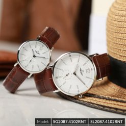 Đồng hồ đôi SRWATCH SR2087.4102RNT trắng-2