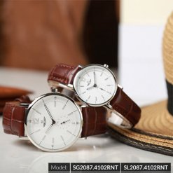 Đồng hồ đôi SRWATCH SR2087.4102RNT trắng-3