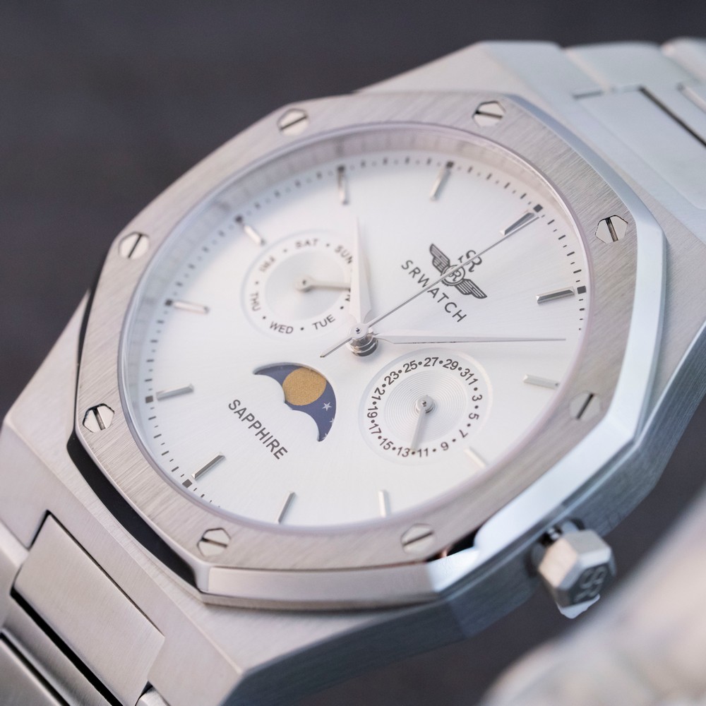 SRWATCH Moon phase SG60061.1102SM - Ảnh 4